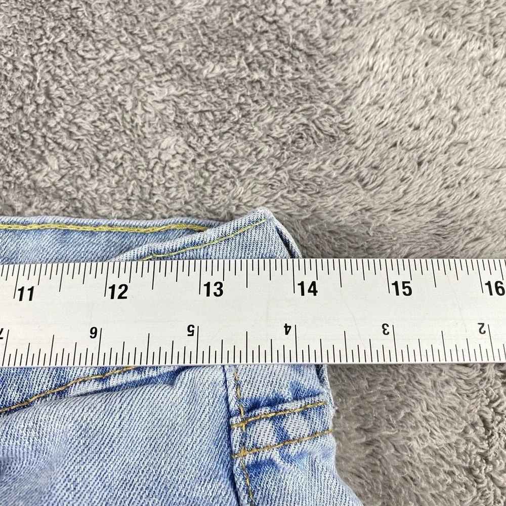 Levis 511 Slim Fit Jeans Mens 28x29‎ Blue Light Wash Low Rise Distressed